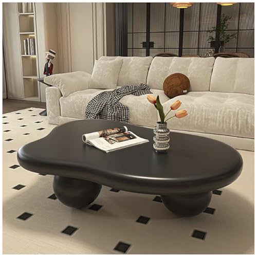 Table basse nuage table d'appoint ovale salon moderne 3 pieds - 2