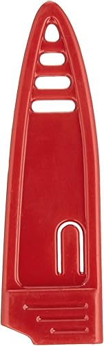 Miniatura 3 de Mercer Culinary Cuchillo de pelar antiadherente, 4 unidades, color rojo