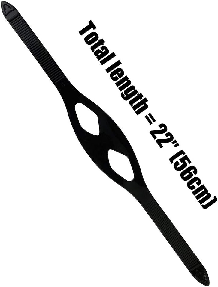 GetWetStore Silicone Snorkel Mask Strap Scuba Diving Replacement, Clear : Diving Mask Slap Straps : Sports & Outdoors