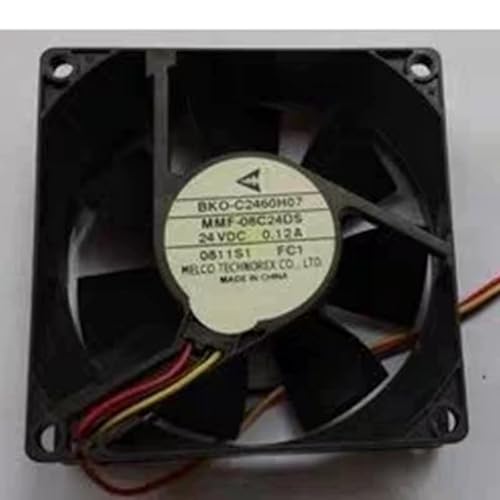 80 x 80 x 25 mm MMF 08C24DS FC1 24V 0.12A