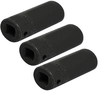New Lon0167 3/8-inch Square Featured Drive 17mm 6 reliable efficacy Point Hex Socket 63mm Length Impact Adapter 3pcs(id:a5a 03 17 2c0)