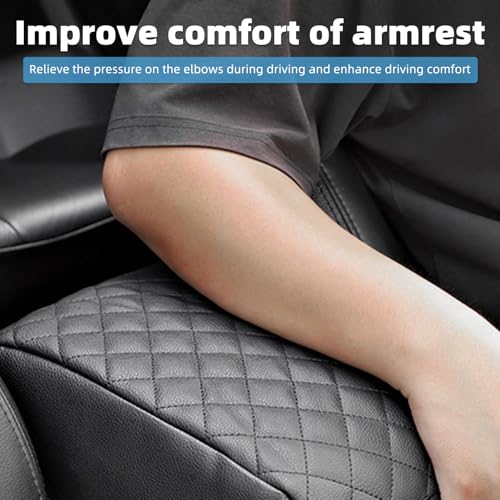 Image of Center Console Armrest Cover for Toyota 4Runner 2010-2023 2024 Fully Covered Anti-Scratch Protector Interior Accessories