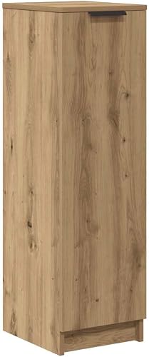 vidaXL Scarpiera Rovere Artigianale 29,5x35x100,5 cm in Truciolato - scarpiere offerte