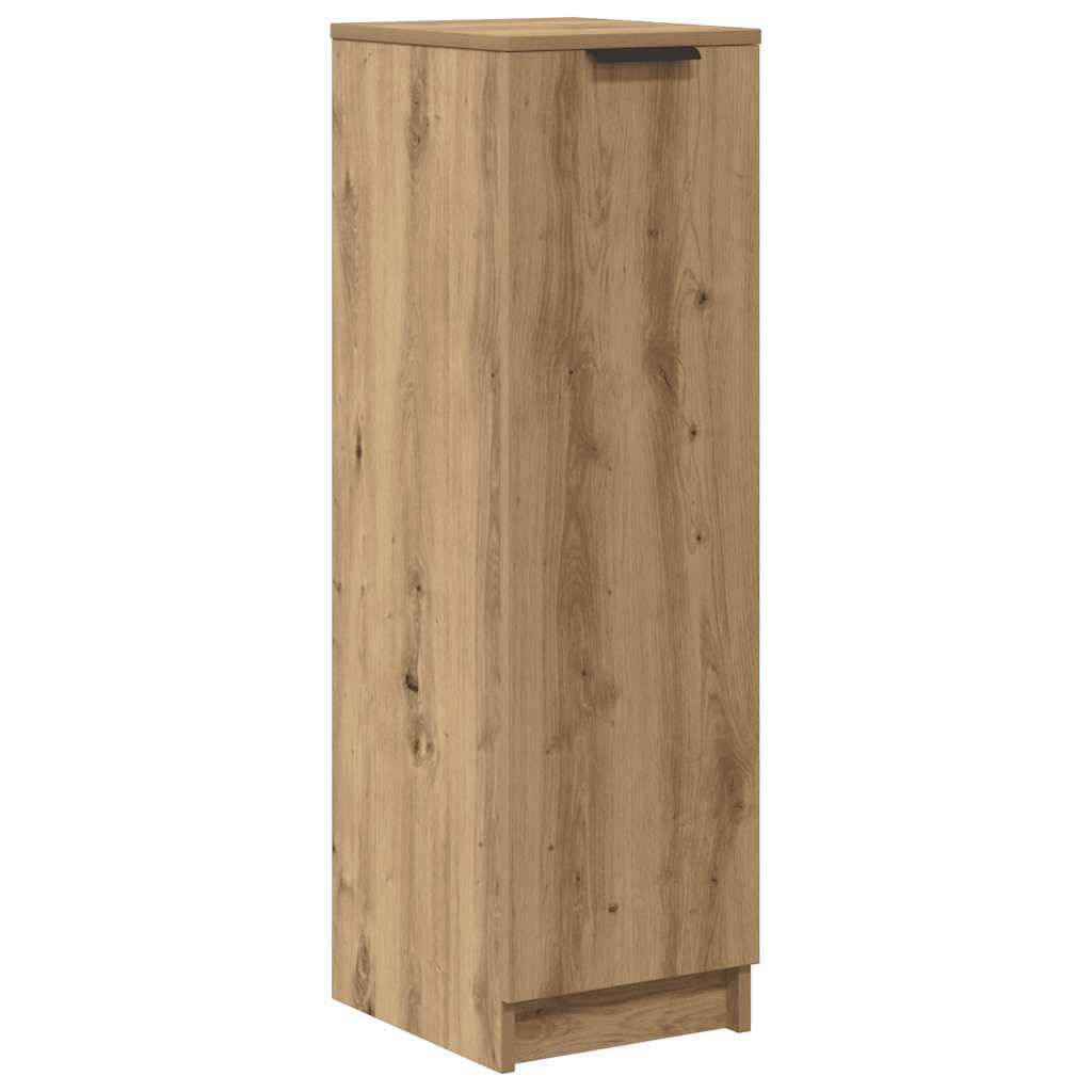 vidaXL Shoe Cabinet, Shoe Storage Shelf for Hallway Living Room, Shoe Rack Holder with Storage, Modern Style, Artisan Oak Engineered Wood