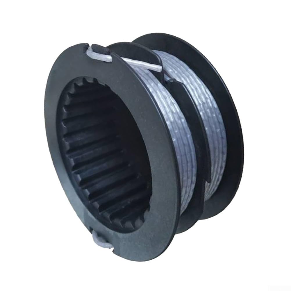 Bobina de repuesto para cabezal de recortadora T35 línea .095 compatible con 531300364, mezcla de polímero fuerte, no requiere herramientas, kit de mantenimiento de bordes de césped