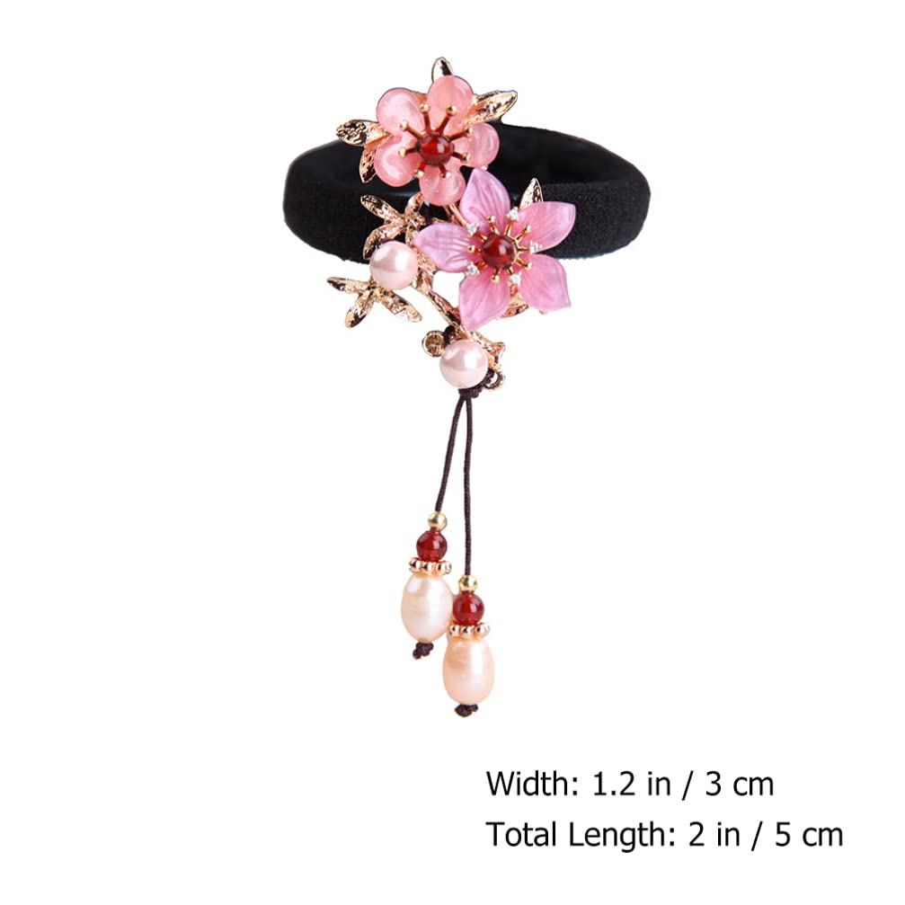Amazon.com : Beaupretty Flower Hair Ties Elastic Vintage Chinese Hair Rope  Ponytail Holder Hair Bands Hair Accessories for Women Girls : Beauty &  Personal Care