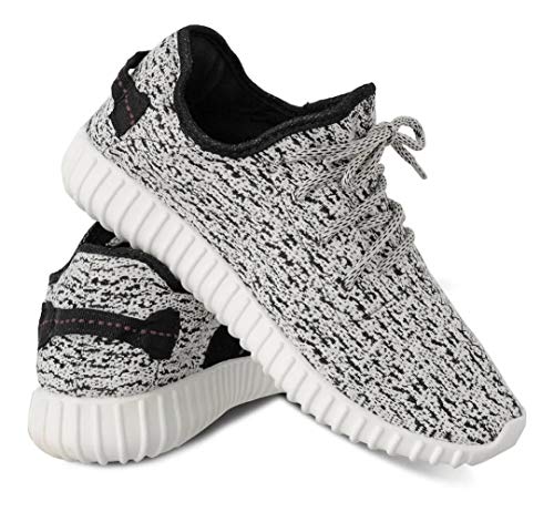 Kit 2 Tenis Corrida Yzi Urbano + Relógio - Preto/Cinza - 39