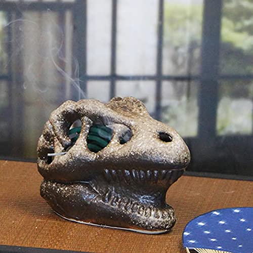 Amazon.co.jp: 信楽焼 化石風 ティラノサウルス 蚊遣り【T-REX kr-0057