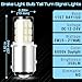 1157 LED Brake Light Bulb, 2057 2357 7528 BAY15D Daytime Running Lights Bulbs, 12V-24V Bright White 6000K BAY15D LED Bulb for RV Camper Car Trailer Backup Reverse Tail Turn Signal Lights, 2 Pack