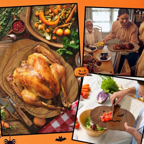 Generisch Pumpkin Cutting Board - Pumpkin Ghosts Board | Serving Platters – Bild 5