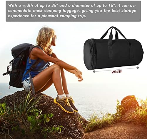 SELUGOVE Travel Bag, Shoulder Weekender Overnight Bag, for Men and Women 38 "W X 16 "D for Travel Sports 2 SELUGOVE Travel Bag, Shoulder Weekender Overnight Bag, for Men and Women 38 "W X 16 "D for Travel Sports