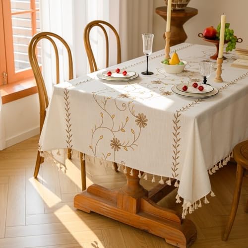 JIKANNOYA �e�[�u���N���X ���� ������� �e�[�u���N���X- �����` �ԕ� �k�� �e�[�u�� table cloth for dining table �ϔM �h�� �h�� ����h�~ ����\ �������ȒP ���� ���l�� �����p �ƒ�p �Ɩ��p 140×