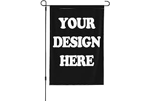 Customized Garden Flag 12x18 with Double-Sided Outdoor/Indoor Appeal