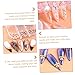 Healeved Nail Art Beads Plastic Charms for Manicure Decorations Adorable Caviar Nail Accessories for All Occasions