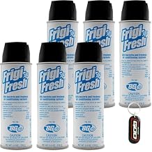 BG Frigi-Fresh 5.5 oz. 156g Pack of 6 WIth Motor God Key Chain