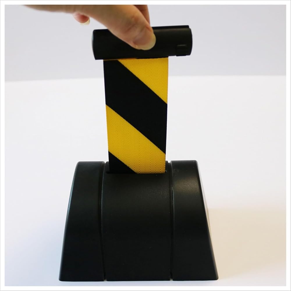 Stanchion Belt 2/3/5/10M magnetyczny chowany pas bezpieczeństwa naścienny z akcesoriami używanymi na lotniskach imprezowych i zatłoczonych przestrzeniach - długość