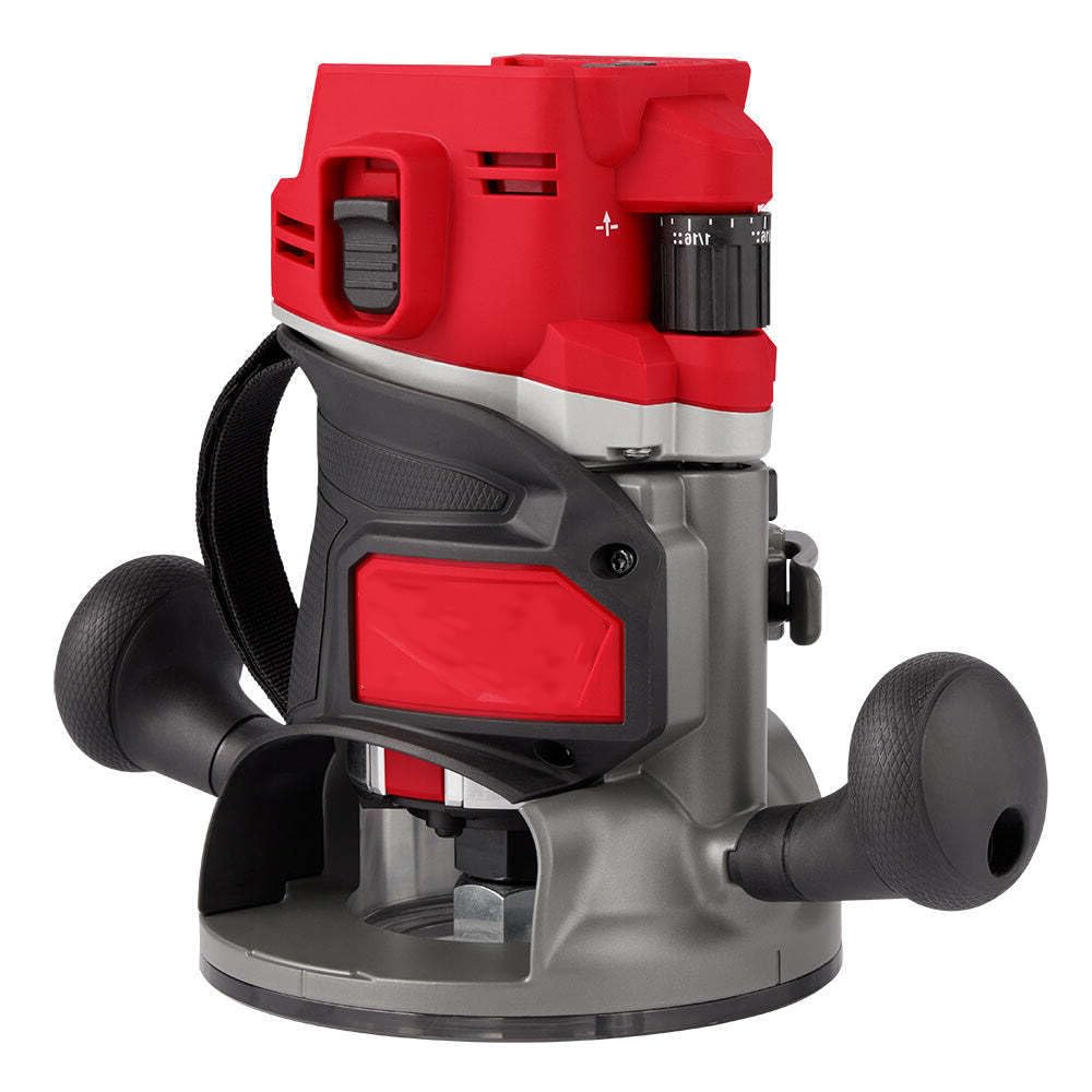 JINYUMT Router, For Milwaukee 2838-20 M18 18V 1/2"" Cordless Lithium-Ion Router (Size:10.9 x 6 x 8.3 in) - Bare Tool, Red,black