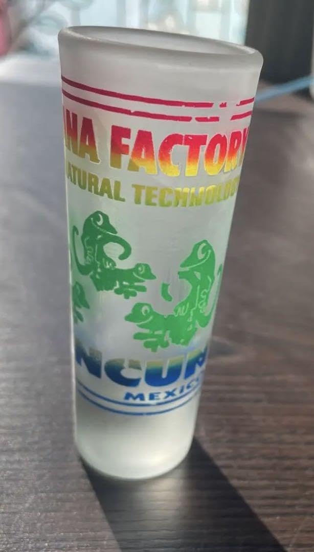 Amazon | メキシコ カンクンCAN CUN テキーラショットグラス 2個 