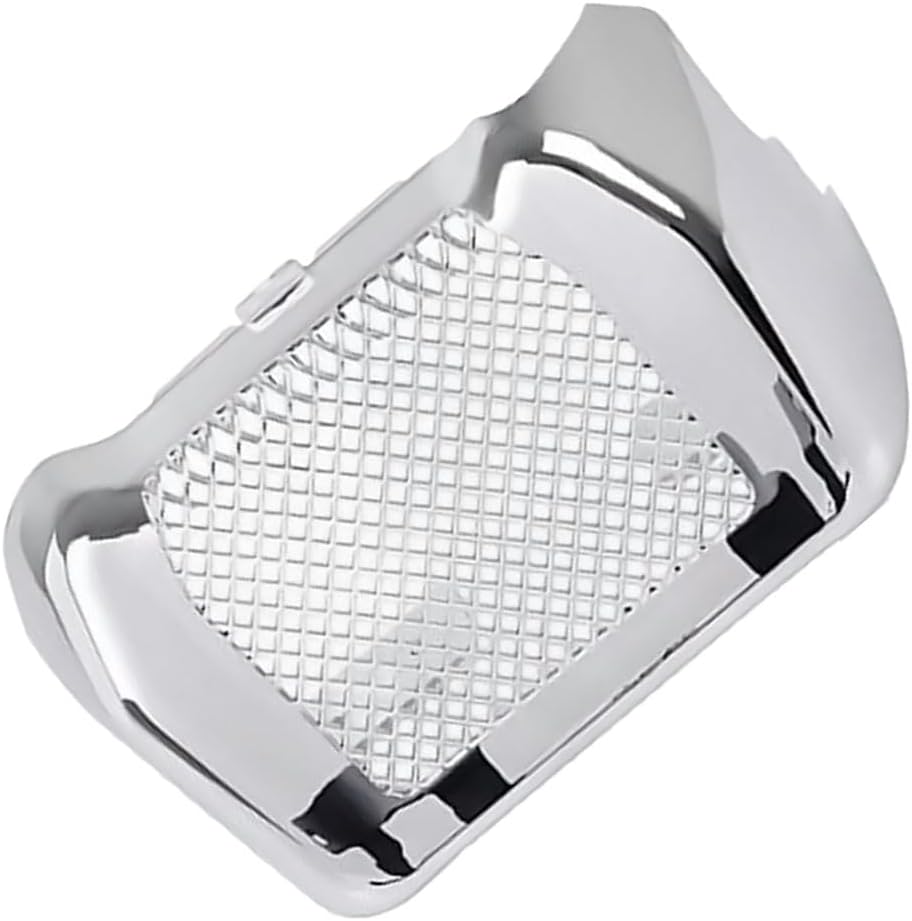 Motorcycle Oil Cooler Cover Kit, Compatible with Harley FLTRX‌/FLHX‌/FLHTCU‌/FLHR/FLHRC/FLHXS/FLTRXS 2017+, Replacement Engine Oil Cooler Cover, Silver