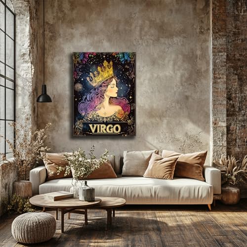 Toile murale Vierge constellation pour sublimer votre décoration de bureau vintage