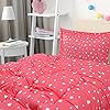 Utopia Bedding All Season Heart Comforter Set with 2 Pillow Cases, 3 Piece Soft Brushed Microfiber Kids Bedding Set for Boys/Girls, Machine Washable (Twin) #1