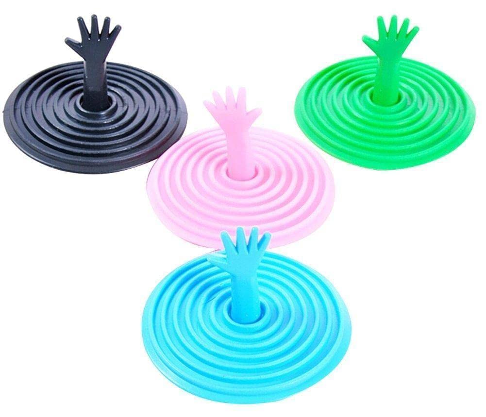 WAITLOVERNew Ezlife Random Color Hand Shape Sink Stopper Bathroom Plug Sink Plug Stopper Plug Plug Bathtub Zh7 W7d6 Water