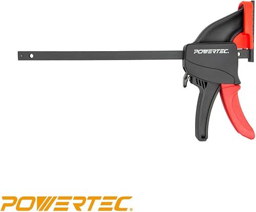 Miniatura 6 de POWERTEC Kit de riel guía de sierra de riel con abrazaderas y bolsa para Makita o Festool