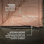 TETON Celsius XL, -25F, 20F, 0F Degree Sleeping Bags, All Weather Warm Sleeping Bag for Adults and Kids, Camping Season, Compression Sack Included - Image 5
