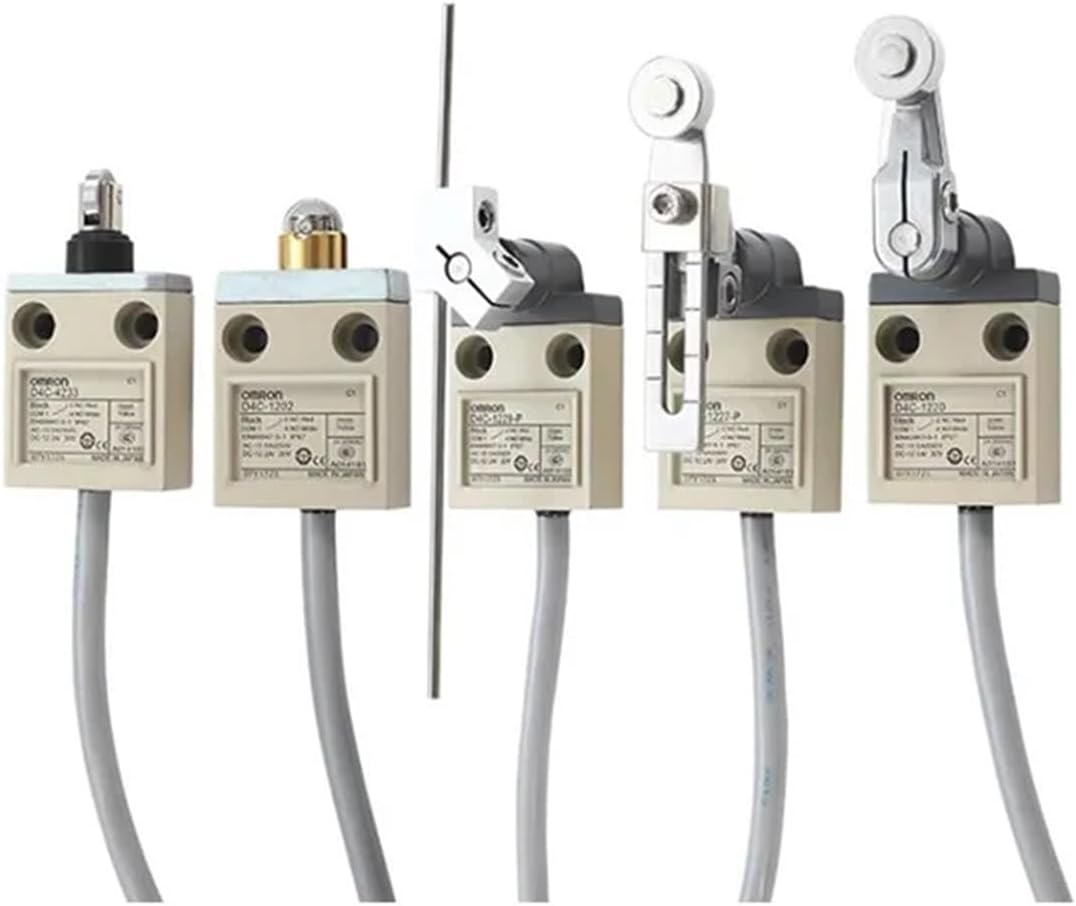 Waterproof Travel Limit Switch D4C-1433 D4C-1220 D4C-1232 D4C-1403 | Waterproof travel limit switch with 1 meter cable models D4C-1433 D4C-1220 D4C-1232 D4C-1403