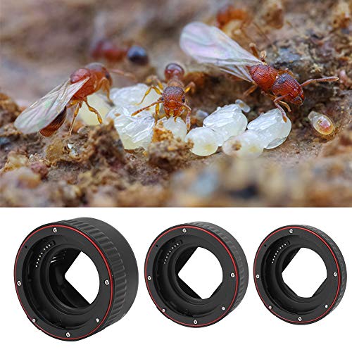 Macro Lens Adapter Ring Lens Adapter Ring Kunststof Lichtgewicht Eenvoudige Structuur Automatisch Scherpstellen Macro… - Afbeelding 4