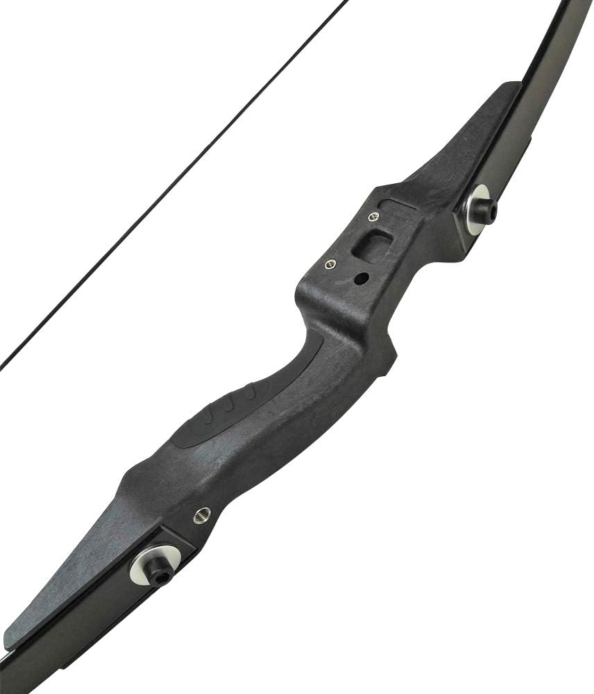 Archery Straight Bow and Arrow Set Youth Start Recurve Bow 30lbs 40lbs Take Down Beginner Longbow Bow Kit Set with 6pcs Fiberglass Arrows