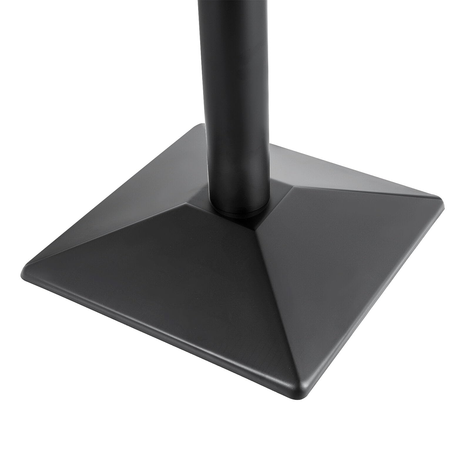 Trintion Tischgestell Schwarz Höhe 72cm Tischbeine Tischfuß Pulverbeschichtetet inkl. Bodenausgleichsschrauben für Heim Wohnzimmer