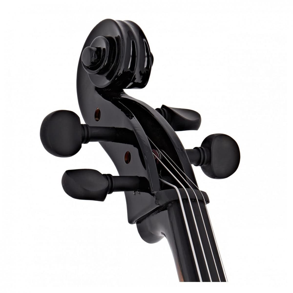 Gear4music Strumento per violoncello 1/2 misura per principianti Nero