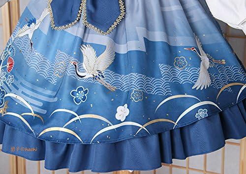 Amazon 刀剣乱舞 とうけんらんぶ コスプレ 鶴丸国永 つるまるくになが コスチューム 4点セット ワンピース 同人 洋装 シャツ無 M コスプレ 仮装 通販