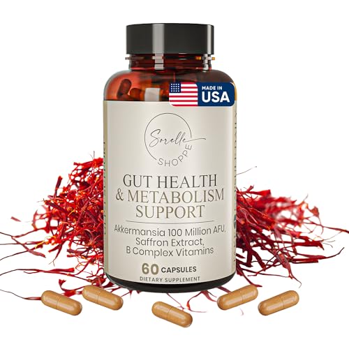 SORELLE SHOPPE Akkermansia Muciniphila Probiotic + Saffron + B Complex