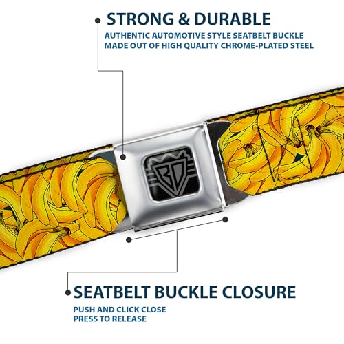 Boucle de ceinture de sécurité avec motif banane Buckle-Down accessoire mode homme femme
