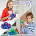 Imagen de Audasi Gear Ball Fidget 3D Printed Gear Sphere 2Pack Steampunk Whirling Wonder Juguetes Fidget Bola Sensorial Cubo Fidget Divertido Juguete Fidget Ansiedad y Estrés para Adultos y Niños Azul y Morado