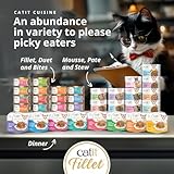 Catit Cuisine Fillet, Real Chicken Fillet with Salmon in Broth, Grain Free Wet Cat Food for Adult Cats, High Meat Tinned Cat Food in Broth 1 x 75g - Image 9