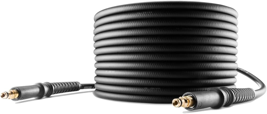 Kärcher Replacement 9 m High Pressure Hose, Quick Connect System Pressure Washer Accessory for K2-K7 Series Machines