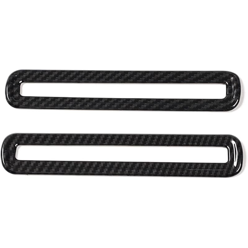 ひし型 Jiaya 車のスタイリング Abs内側のドア 交流ford Mustang 15 のための排出口の装飾カバーのトリムフレームのステッカーフィット Color Name Carbon Fibre Hanagrocare Com