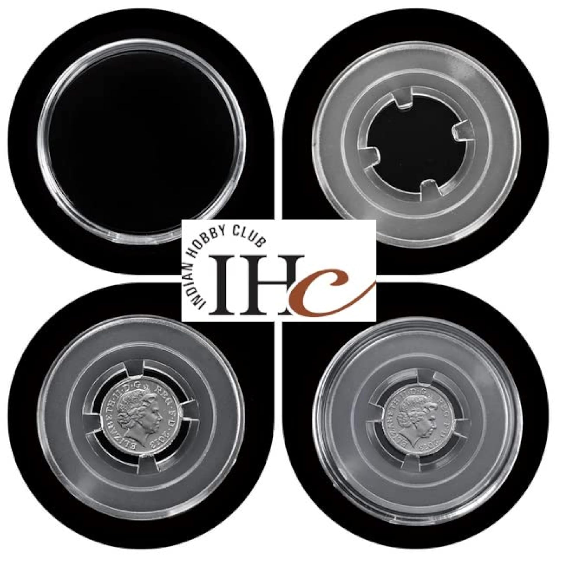 IHC Coin Floating Capsules - 31 mm of 5 Capsules