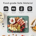 Wood Fiber Cutting Board Set of 2, Dishwasher Safe, Non-Toxic Cutting Board for Kitchen, BPA Free, Non-Slip, Non-Porous Composite Chopping Board for Meat Vegetable Fruit - Green