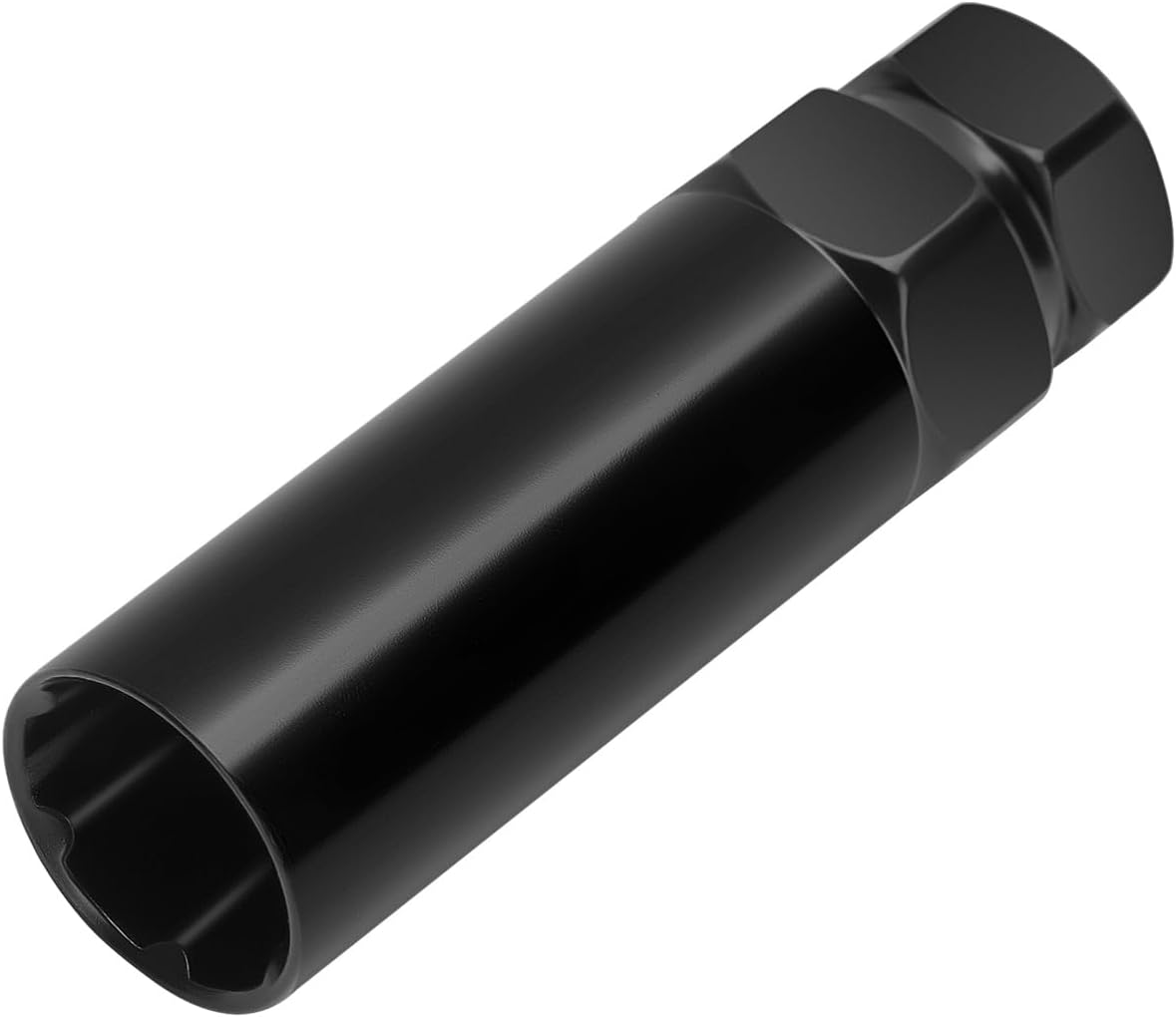 dynofit 6 Spline Tuner Lug Nuts Key for Wrench with 3/4'' (19mm) and 13/16''(21mm) Hex, Lugnuts Socket Replacement Tool for 1/2" 12x1.5 12x1.25 Lug Nut 1 Year Warranty 6 spline key Black 6-7-spline