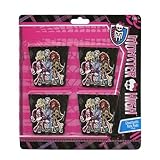 tablette monster high 9 pouces  Monster High 4 pk Mini Die Cut Memo Pads On Blister Card