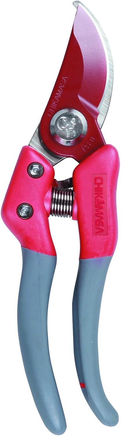 Chikamasa PS-8PLUS-R Ultra Rosso 8 Plus, 8.3 inches (210 mm) Pruning Scissors