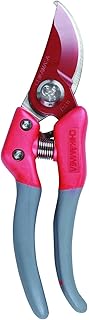 CHIKAMASA PS-8PLUS-R Professional pruning shears for horticulture and flowers with anti-rotation function for lock nut