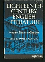 Eighteenth Century English Literature: Modern Essays in Criticism B001IN143K Book Cover