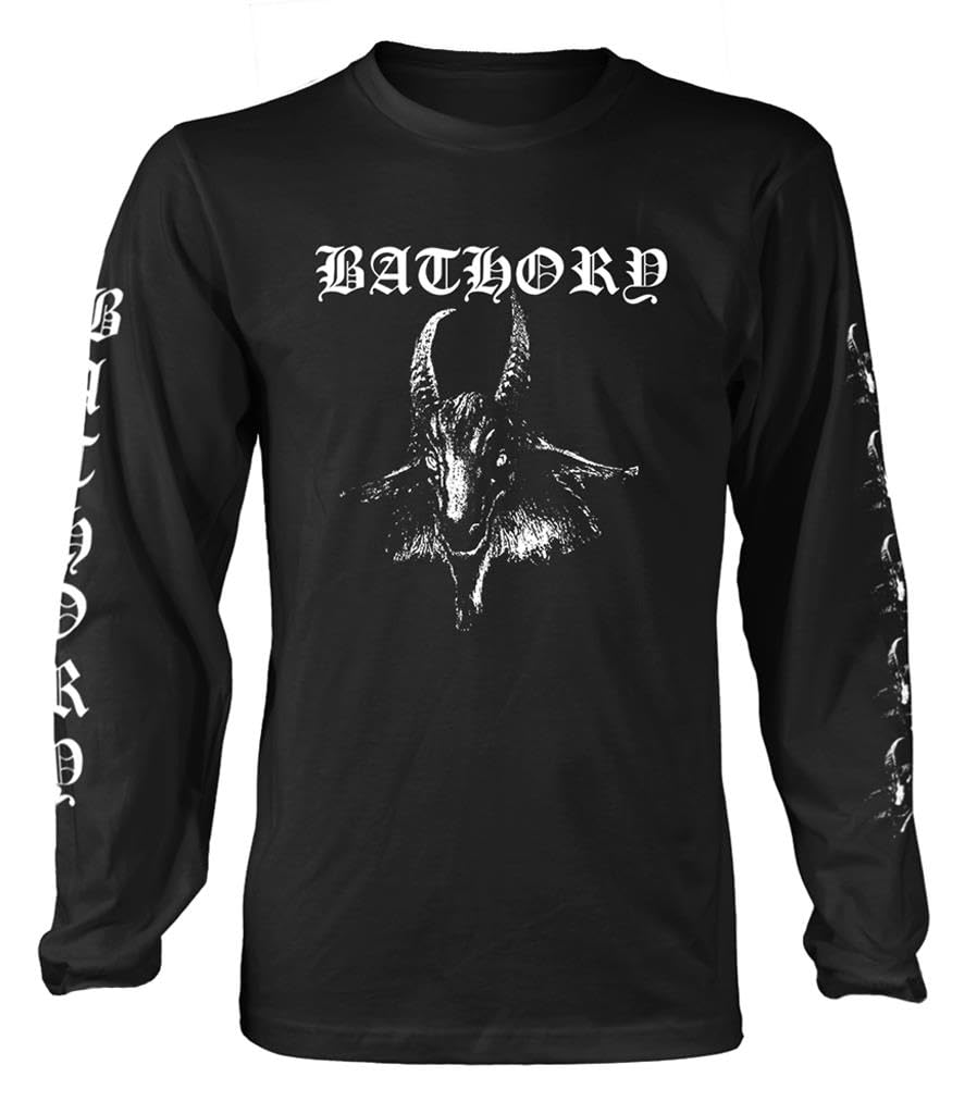 BATHORY 'Goat' (Black) Long Sleeve Shirt (Large)