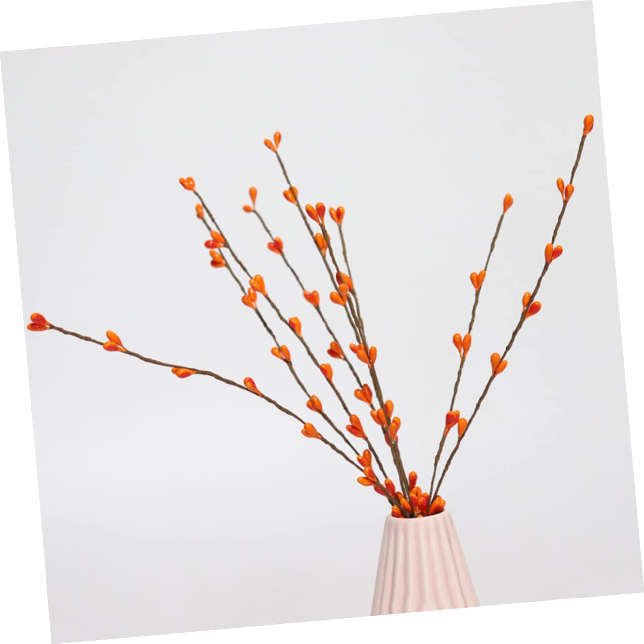 Alipis 4 Ensembles Branche De Baie Artificielle Bricolage De Noel Decoration pour Noel Faux Pics De Baies Pics De Baies De Houx Baie Artificielle D'oranger Décoration De Noël 5 Pièces * 4
