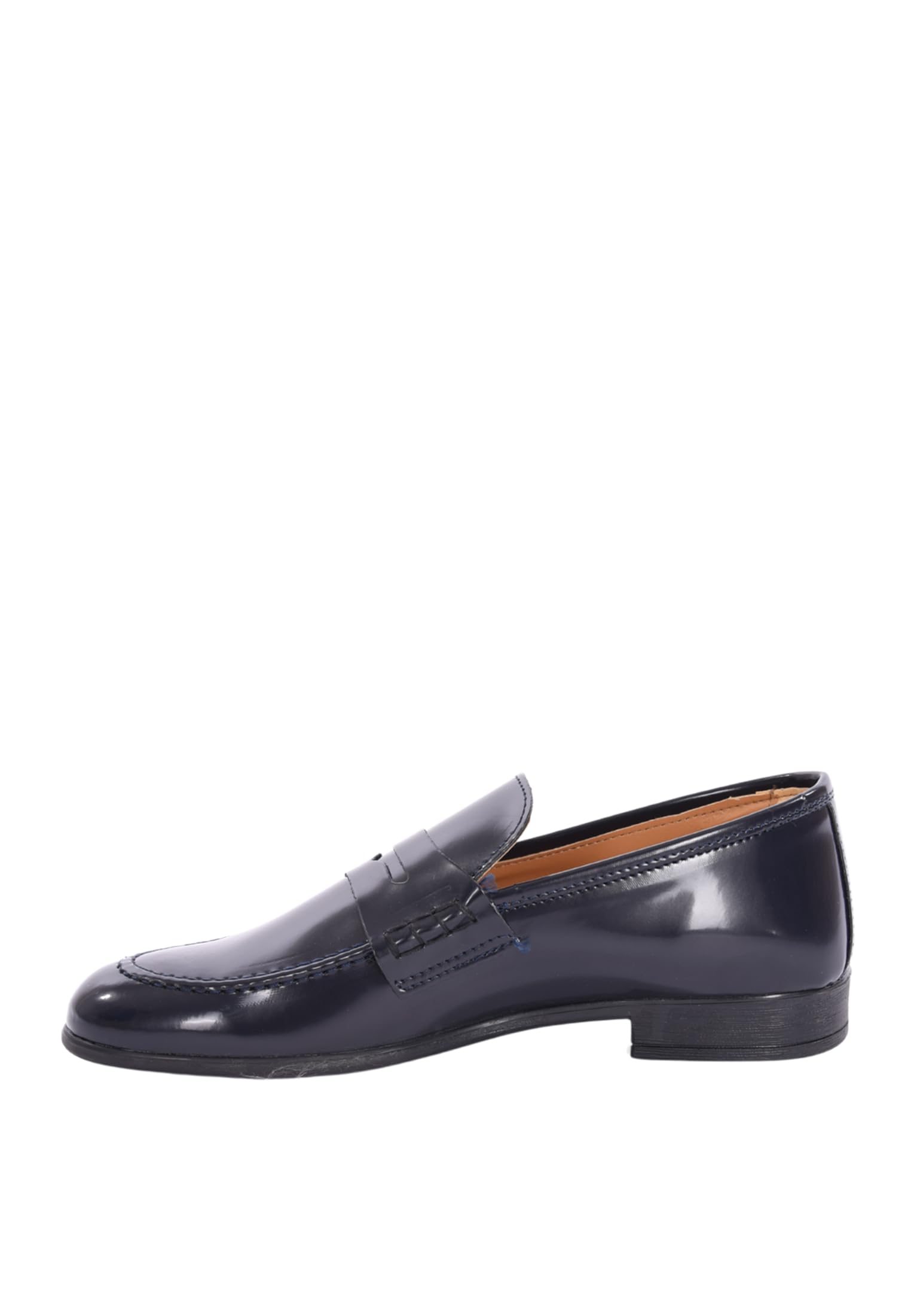 Mocassini Uomo Eleganti Lucidi Made in Italy Artigianale in Pelle Sintetica Suola in Gomma Antiscivolo Scarpe Classiche Verniciate